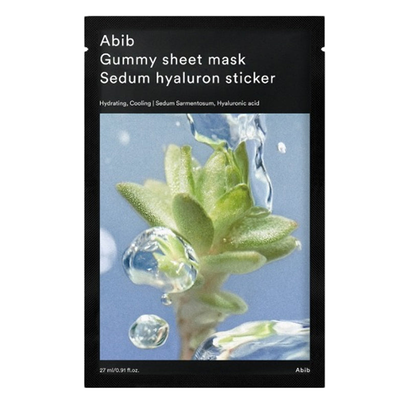 ABIB  lakštinė kaukė su seduminu ir hialuronu, 27 ml